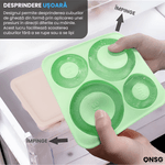 Casa si Gradina - Bucatarie si vesela - Accesorii bar - Forme cuburi de gheata - Forma Cuburi Gheata Cilindrice ONSG®, Silicon Flexibil, pentru Termosuri si Pahare de 0.6-1.2 Litri, Verde - Infinity.ro