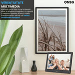 TV, Audio-Video si Foto - Aparate foto si accesorii - Accesorii foto si video - Rame foto digitale - Rama Foto Digitala Smart Cloud de 10 Inch by ONSG®, Multifunctionala, HD, Negru - Infinity.ro