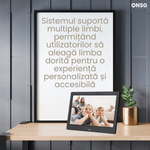 TV, Audio-Video si Foto - Aparate foto si accesorii - Accesorii foto si video - Rame foto digitale - Rama Foto Digitala Smart Cloud de 10 Inch by ONSG®, Multifunctionala, HD, Negru - Infinity.ro