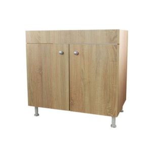 Masca Chiuveta Sonoma,Tempo line,cu 2 usi, 80x50x80 cm,Pal 18mm