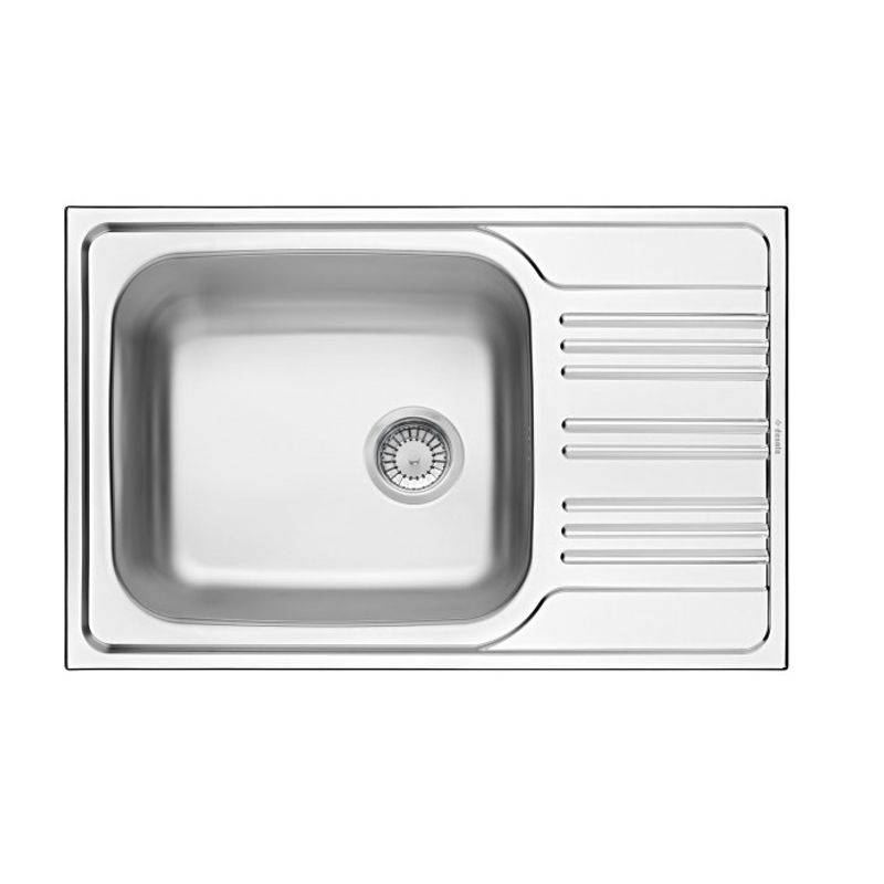 Casa si Gradina - Sanitare - Chiuveta bucatarie si accesorii - Chiuvete bucatarie - Set ,Masca Chiuveta Sonoma, 80 X 50, +Chiuveta bucatarie  +Baterie flexibila+Sifon - Infinity.ro