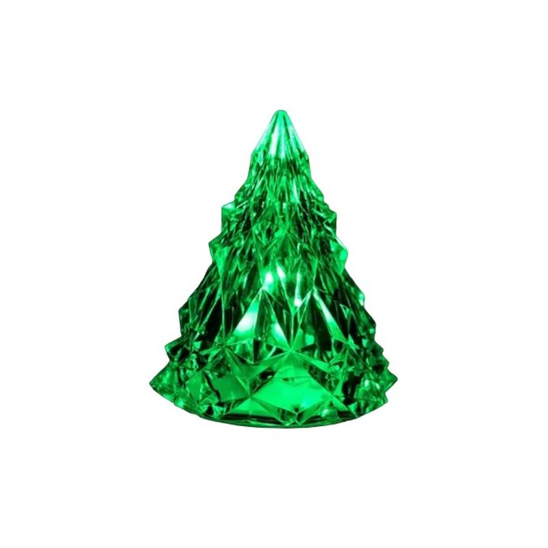 Casa si Gradina - Corpuri si surse de iluminat - Veioze si lampi - Lampi de veghe - Lampa de veghe, flippy, model iceberg, lumina rece, cu baterii, verde, 6.5x8 cm - Infinity.ro