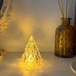 Casa si Gradina - Corpuri si surse de iluminat - Veioze si lampi - Lampi de veghe - Lampa de veghe, flippy, model iceberg, lumina calda, cu baterii, transparenta, 6.5x8 cm - Infinity.ro