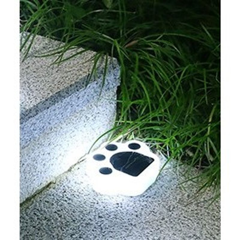 Casa si Gradina - Corpuri si surse de iluminat - Iluminat exterior - Lampi solare - Lampa solara led, tip laba de urs, pentru gazon sau gradina, rezistenta la apa, flippy, alb rece - Infinity.ro