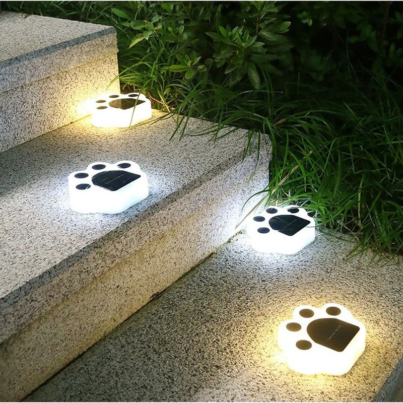 Casa si Gradina - Corpuri si surse de iluminat - Iluminat exterior - Lampi solare - Lampa solara led, tip laba de urs, pentru gazon sau gradina, rezistenta la apa, flippy, alb rece - Infinity.ro