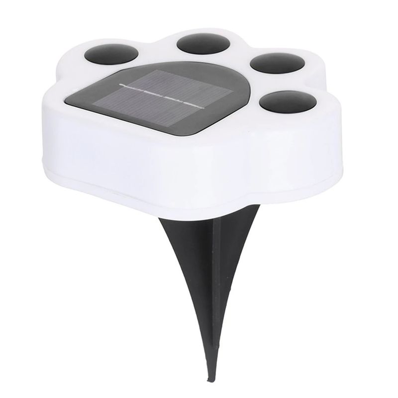Casa si Gradina - Corpuri si surse de iluminat - Iluminat exterior - Lampi solare - Lampa solara led, tip laba de urs, pentru gazon sau gradina, rezistenta la apa, flippy, alb rece - Infinity.ro