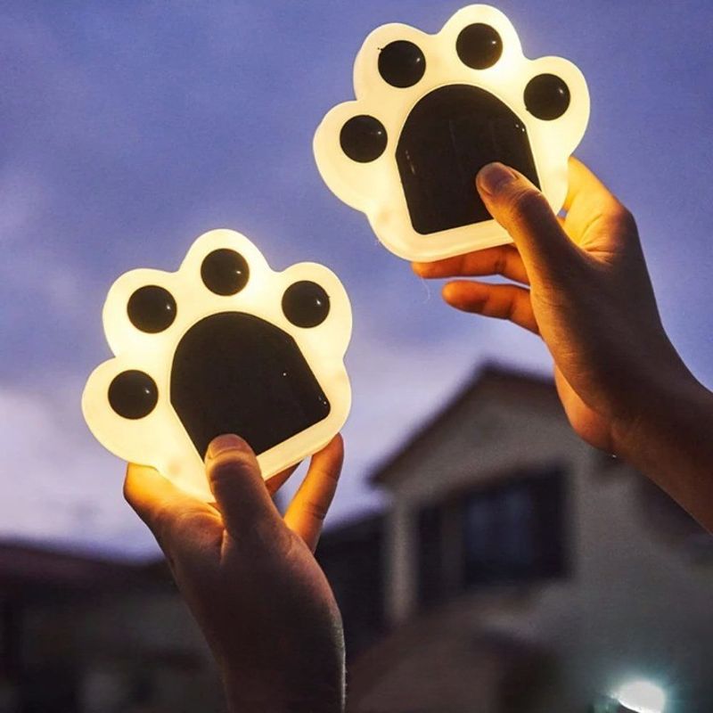 Casa si Gradina - Corpuri si surse de iluminat - Iluminat exterior - Lampi solare - Lampa solara led, tip laba de urs, pentru gazon sau gradina, rezistenta la apa, flippy, alb cald - Infinity.ro