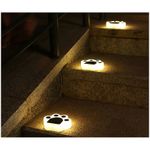 Casa si Gradina - Corpuri si surse de iluminat - Iluminat exterior - Lampi solare - Lampa solara led, tip laba de urs, pentru gazon sau gradina, rezistenta la apa, flippy, alb cald - Infinity.ro