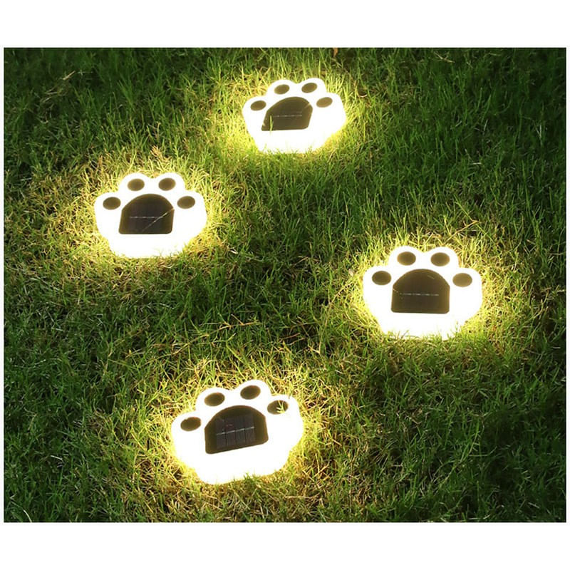 Casa si Gradina - Corpuri si surse de iluminat - Iluminat exterior - Lampi solare - Lampa solara led, tip laba de urs, pentru gazon sau gradina, rezistenta la apa, flippy, alb cald - Infinity.ro