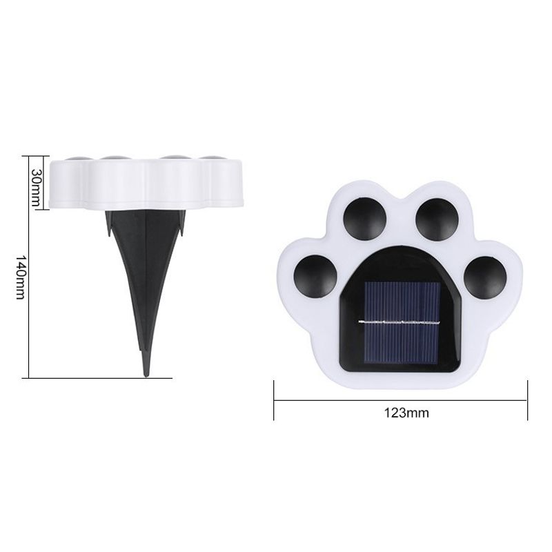 Casa si Gradina - Corpuri si surse de iluminat - Iluminat exterior - Lampi solare - Lampa solara led, tip laba de urs, pentru gazon sau gradina, rezistenta la apa, flippy, multicolor - Infinity.ro
