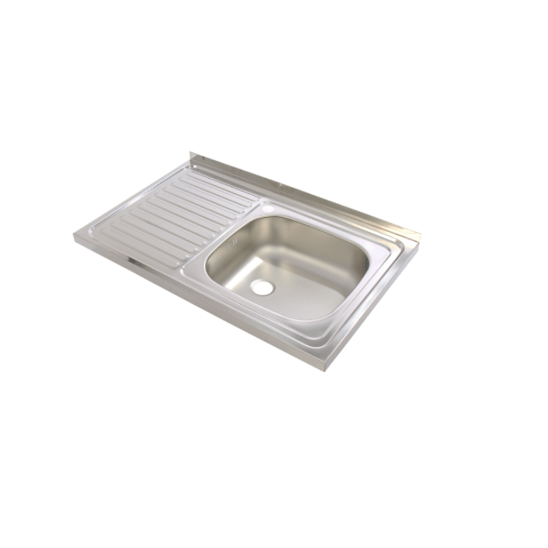 Casa si Gradina - Sanitare - Lavoar baie si accesorii - Baterii sanitare - Chiuveta masca bucatarie ,inox,cuva dreapta ,Raulconstruct ,50x80 cm,anticalcar cu izolatie - Infinity.ro