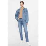 Fashion, accesorii si bijuterii - Femei - Imbracaminte femei - Pantaloni femei - Blugi dama Slim Fit LEE 112341337, Albastru, W29-L33 US - Infinity.ro