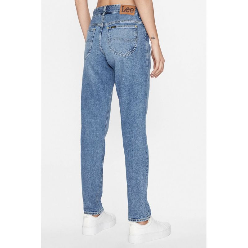 Fashion, accesorii si bijuterii - Femei - Imbracaminte femei - Pantaloni femei - Blugi dama Slim Fit LEE 112341337, Albastru, W29-L33 US - Infinity.ro