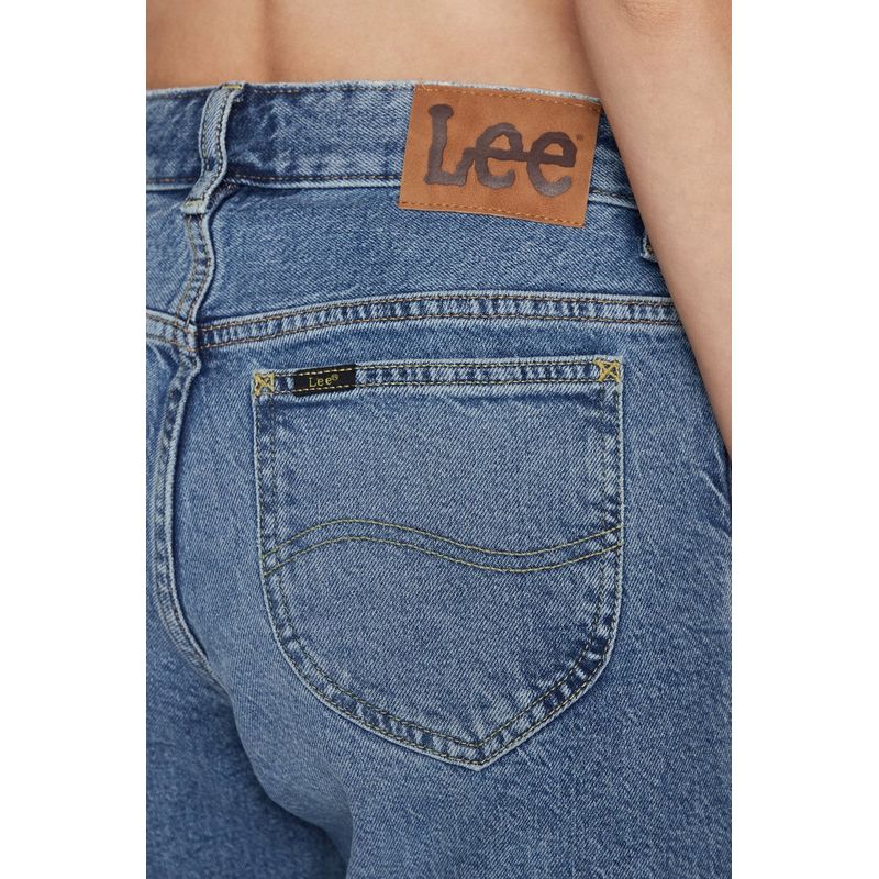 Fashion, accesorii si bijuterii - Femei - Imbracaminte femei - Pantaloni femei - Blugi dama Slim Fit LEE 112341337, Albastru, W29-L33 US - Infinity.ro