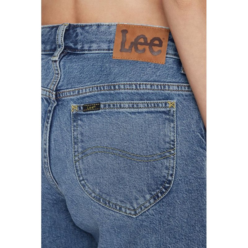 Fashion, accesorii si bijuterii - Femei - Imbracaminte femei - Pantaloni femei - Blugi dama Slim Fit LEE 112341337, Albastru, W30-L33 US - Infinity.ro