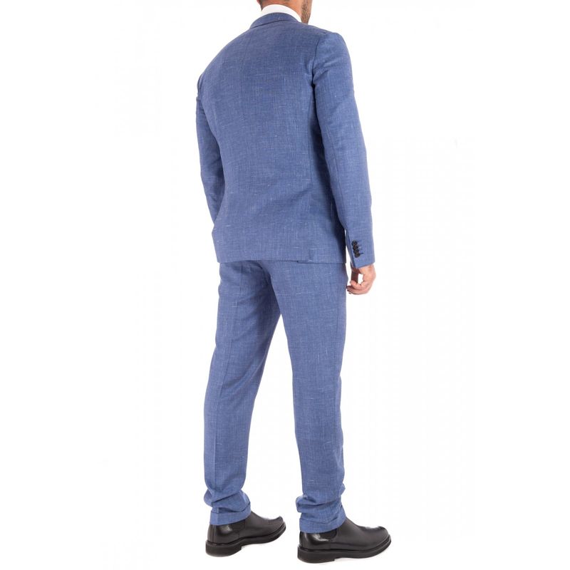 Fashion, accesorii si bijuterii - Barbati - Imbracaminte - Costume barbati - Costum barbati Slim fit Tommy Hilfiger TT0TT07950, Albastru, 2XL INTL - Infinity.ro