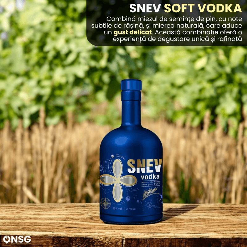 Market - Bauturi - Bauturi alcoolice - Vodka - Vodka SNEV™ by ONSG® Soft, Textura Catifelata, Aroma Delicioasa, Calitate Premium, Alcool din Cereale Lux - Infinity.ro