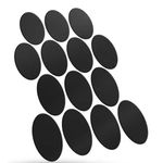 Carti si Birotica - Papetarie - Hartie si topuri - Autocolant - Set 14 buc ovale magnetice autoadezive, 4.2x7.5 cm - Infinity.ro