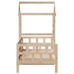 Casa si Gradina - Mobilier - Paturi si accesorii - Paturi - Pat de zi cu acoperis, 80x200 cm, lemn masiv de pin - Infinity.ro