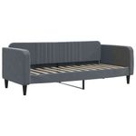Casa si Gradina - Mobilier - Paturi si accesorii - Paturi - Cadru de pat, gri inchis, 80x200 cm, catifea - Infinity.ro
