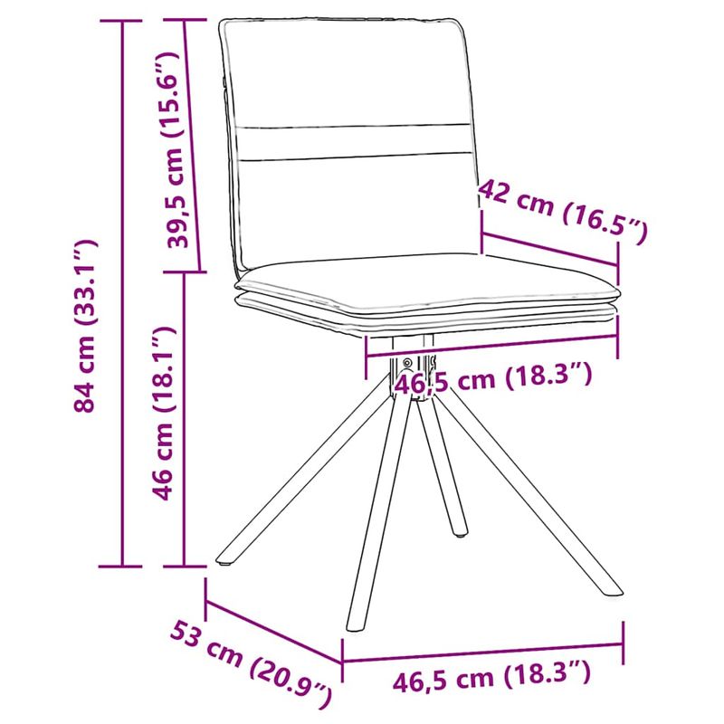Casa si Gradina - Mobilier - Scaune si fotolii - Scaune - Scaune sufragerie 4buc piele caprioara artificiala verde armata - Infinity.ro