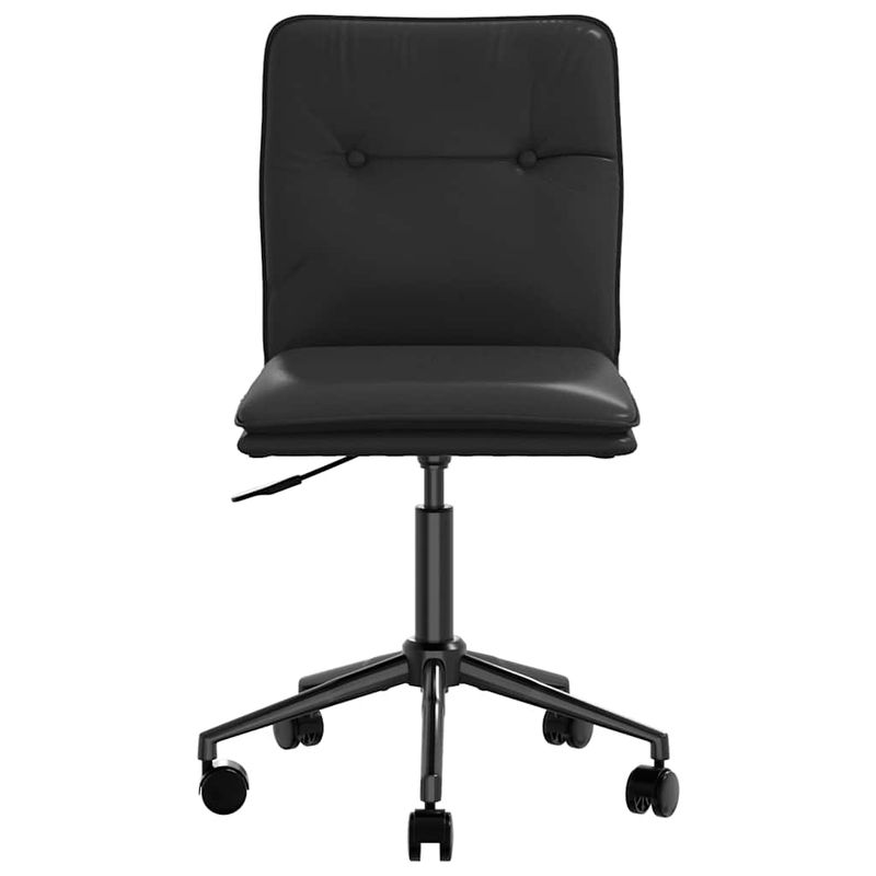 Casa si Gradina - Mobilier - Scaune si fotolii - Scaune - Scaune de bucatarie, 2 buc., negru, piele ecologica - Infinity.ro