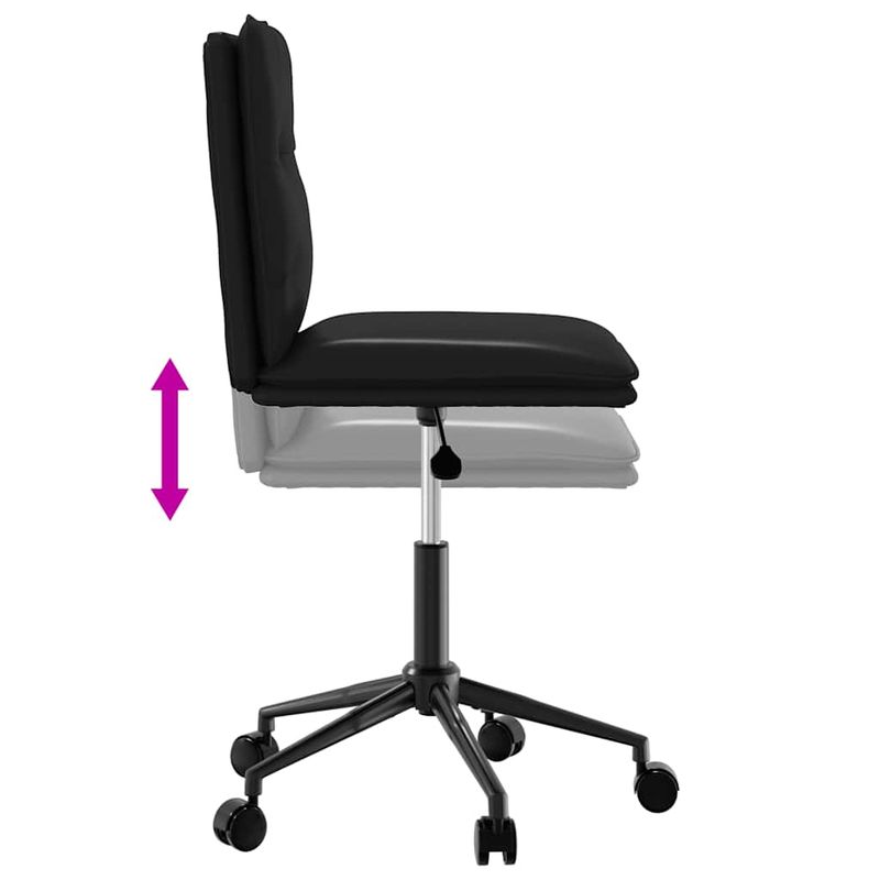 Casa si Gradina - Mobilier - Scaune si fotolii - Scaune - Scaune de bucatarie, 2 buc., negru, piele ecologica - Infinity.ro