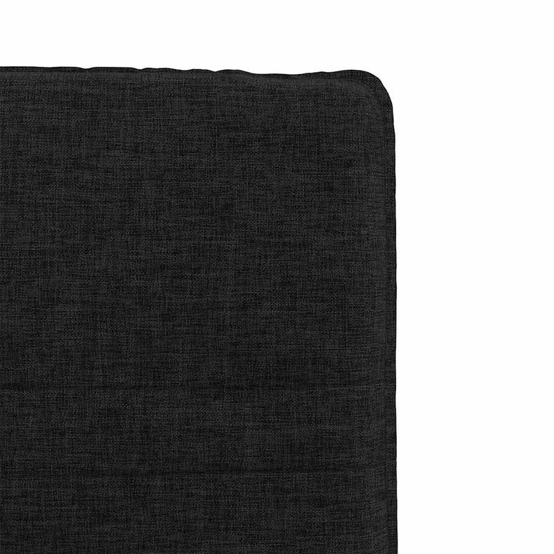 Casa si Gradina - Mobilier - Scaune si fotolii - Scaune - Scaune de bucatarie, 4 buc., negru, material textil - Infinity.ro