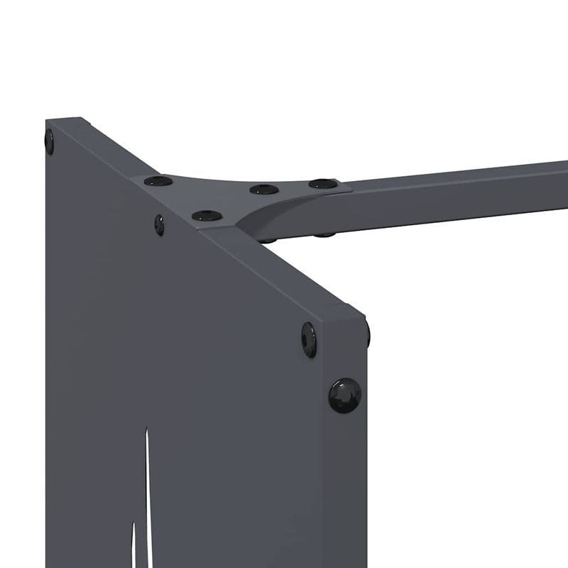 Casa si Gradina - Termice - Sobe, Seminee si accesorii - Accesorii seminee si sobe - Suport pentru lemne de foc Antracit Otel laminat la rece - Infinity.ro