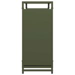 Casa si Gradina - Termice - Sobe, Seminee si accesorii - Accesorii seminee si sobe - Suport pentru lemne de foc Verde masline Otel laminat la rece - Infinity.ro