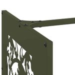 Casa si Gradina - Termice - Sobe, Seminee si accesorii - Accesorii seminee si sobe - Suport pentru lemne de foc Verde masline Otel laminat la rece - Infinity.ro