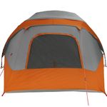 Sport si Outdoor - Camping - Corturi camping - Cort de camping pentru 6 persoane, gri/portocaliu, impermeabil - Infinity.ro