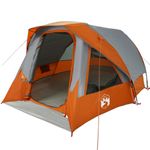 Sport si Outdoor - Camping - Corturi camping - Cort de camping pentru 6 persoane, gri/portocaliu, impermeabil - Infinity.ro