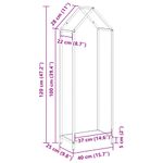 Casa si Gradina - Termice - Sobe, Seminee si accesorii - Accesorii seminee si sobe - Suport pentru lemne de foc Antracit Otel laminat la rece - Infinity.ro