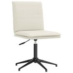 Casa si Gradina - Mobilier - Scaune si fotolii - Scaune - Scaune de bucatarie, 4 buc., crem, catifea - Infinity.ro