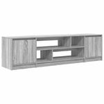Casa si Gradina - Mobilier - Comode si corpuri - Comode - Comoda TV, gri sonoma, 188,5x41x50 cm, lemn prelucrat - Infinity.ro
