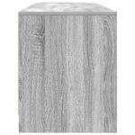 Casa si Gradina - Mobilier - Comode si corpuri - Comode - Comoda TV, gri sonoma, 188,5x41x50 cm, lemn prelucrat - Infinity.ro
