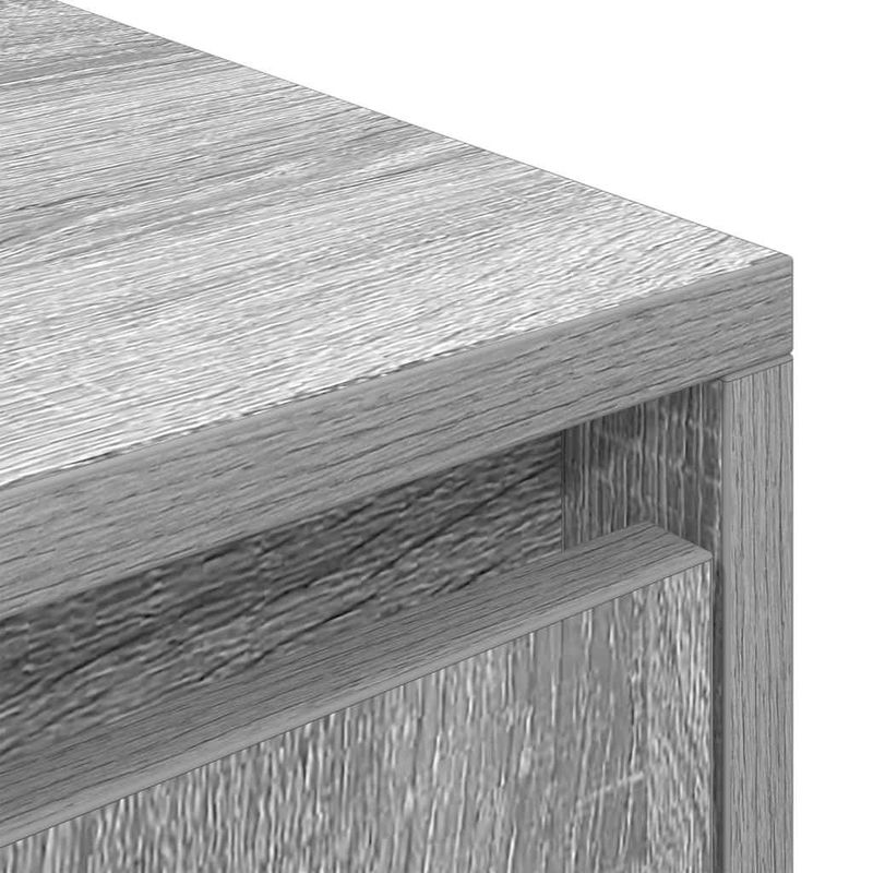 Casa si Gradina - Mobilier - Comode si corpuri - Comode - Comoda TV, gri sonoma, 188,5x41x50 cm, lemn prelucrat - Infinity.ro