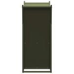 Casa si Gradina - Termice - Sobe, Seminee si accesorii - Accesorii seminee si sobe - Suport pentru lemne de foc Verde masline Otel laminat la rece - Infinity.ro