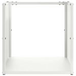 Casa si Gradina - Termice - Sobe, Seminee si accesorii - Accesorii seminee si sobe - Suport pentru lemne de foc alb 40x40x40 cm Otel laminat la rece - Infinity.ro