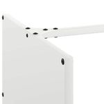 Casa si Gradina - Termice - Sobe, Seminee si accesorii - Accesorii seminee si sobe - Suport pentru lemne de foc alb 40x40x40 cm Otel laminat la rece - Infinity.ro