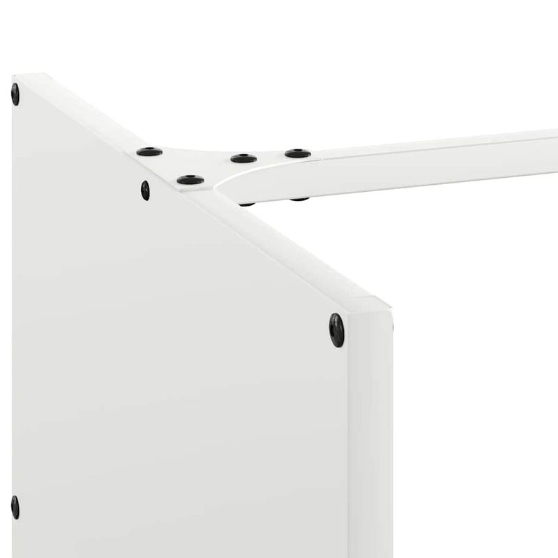 Casa si Gradina - Termice - Sobe, Seminee si accesorii - Accesorii seminee si sobe - Suport pentru lemne de foc alb 40x40x40 cm Otel laminat la rece - Infinity.ro