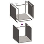 Casa si Gradina - Termice - Sobe, Seminee si accesorii - Accesorii seminee si sobe - Suport pentru lemne de foc alb 40x40x40 cm Otel laminat la rece - Infinity.ro