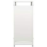 Casa si Gradina - Termice - Sobe, Seminee si accesorii - Accesorii seminee si sobe - Suport pentru lemne de foc alb 44x28x65 cm Otel laminat la rece - Infinity.ro