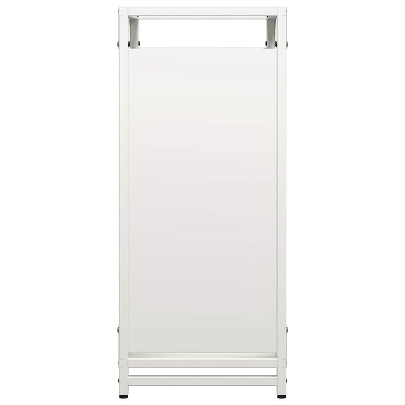 Casa si Gradina - Termice - Sobe, Seminee si accesorii - Accesorii seminee si sobe - Suport pentru lemne de foc alb 44x28x65 cm Otel laminat la rece - Infinity.ro