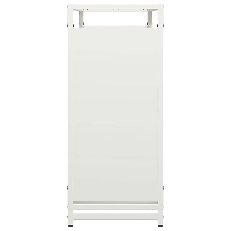 Casa si Gradina - Termice - Sobe, Seminee si accesorii - Accesorii seminee si sobe - Suport pentru lemne de foc alb 90x28x65 cm Otel laminat la rece - Infinity.ro