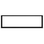 Casa si Gradina - Mobilier - Biblioteci si rafturi - Rafturi - Rafturi cub de perete 2 buc Stejar negru Lemn prelucrat - Infinity.ro