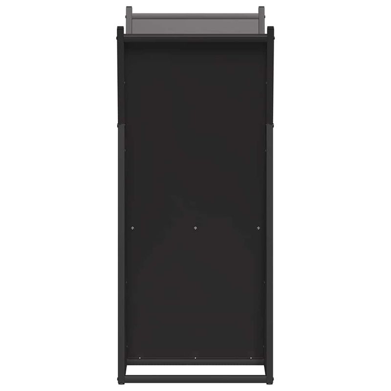 Casa si Gradina - Termice - Sobe, Seminee si accesorii - Accesorii seminee si sobe - Suport pentru lemne de foc negru Otel laminat la rece - Infinity.ro