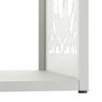 Casa si Gradina - Termice - Sobe, Seminee si accesorii - Accesorii seminee si sobe - Suport pentru lemne de foc alb 40x40x40 cm Otel laminat la rece - Infinity.ro