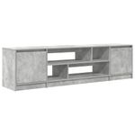 Casa si Gradina - Mobilier - Comode si corpuri - Comode - Comoda TV, gri beton, 188,5x41x50 cm, lemn prelucrat - Infinity.ro